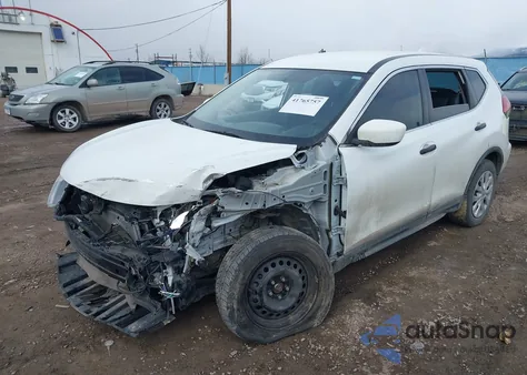 2017 Nissan Rogue S from USA, damaged, VIN KNMAT2MV7HP547928